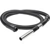 vhbw tubo di ricambio flessibile compatibile con Nilfisk Cubic Ergo Clean, GD930S2, Euro Panther UZ872 aspirapolvere - 2,41 m, impugnatura, ø 32 mm