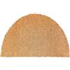 Carpido Zerbino in cocco antiscivolo - 90 x 150 cm Semicerchio naturale - Fibra naturale sostenibile per esterni coperti - 100% cocco - Tappetino per ingresso