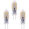 DLEDMOP 5 P Lampadine G4 2W LED 220V Luce Naturale 4000K 200LM Equivalente Lampada Alogena G4 10W-20W Non Dimmerabile Per Cappa Cucina Lampadario,Bianco Freddo,Guscio Bianco