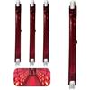 Generico R7S Lampada Alogena 118mm 500W Dimmerabile, Lampadina Riscaldante Rosso Risparmio Energetico COB Lineare Luce 500Lm, Illuminazione Fascio 360° Lampadine Infrarossi R7S, Nessuno Sfarfallio, 4 Pezzi
