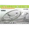 Paolo Rossi Casseruola ovale con coperchio, 30 x 17 x 10 cm