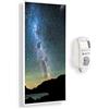Könighaus Pannello riscaldante a infrarossi con immagine panoramica 1200 Watt - Termostato Smart - 18-29 m²