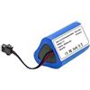 EJBELVLLV Batteria Di Ricambio, Compatibile Con Lefant, M501A, Compatibile Con Conga, 890 Slim, Batteria For Aspirapolvere Robot Bagnato(2800mAh)
