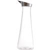 HERCHR Brocca per Acqua in Acrilica,1.4 Litri Brocca Acqua,Caraffa per Acqua Refrigerante,Caraffa Acqua Bottiglie Trasparente con Coperchio per Bevande a Base di Succhi di Frutta
