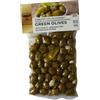 Blikas Olive Verdi Greche con Origano, Aglio e Peperoncino Verde - Olive Intere Marinate in Salamoia, 2 x 250 g (500 g) | Ricetta Greca