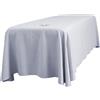 Comebachome Lenzuolo da massaggio, Gonna per lettino da massaggio traspirante 114x71 con foro per il viso, Coprilettino di bellezza riutilizzabile lavabile, Coprispa per salone, Grigio chiaro, Figürchen