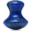 CRYSTALLOVE Fungo Gua Sha - pietra per massaggio facciale - Lapislazzuli - forma a fungo - per viso, occhi, gonfiore della pelle del viso - pietra da massaggio