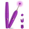 Generico Giocattoli sessuali per adulti vibratore penna segreto, giocattolo sessuale femminile giocattoli per adulti con 10 vibrazioni potenti vibratori clitorali, donne giocattoli sessuali vibratore (Purple)