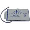 skmeditec Bracciale NIBP universale, bracciale di ricambio per pressione sanguigna in nylon riutilizzabile a tubo singolo da 27-35 cm, senza connettore BP