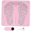 Healifty Massaggiatore Per Piedi a Microcorrente Ricarica Usb Cuscino Massaggiante Antiscivolo Per Uso Domestico Alleviare Muscoli Stanchi