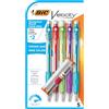 BIC Commercio all'ingrosso di caso di 25 Velocity Matita meccanica, ricaricabile, rubbergrip.9 mm, 5/PK, assortiti'…