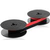 Generico Nastro di inchiostro compatibile con Olivetti Lettera 32, Lettera 35 misura 8, colore: Nero/Rosso