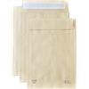Pigna Envelopes 250 Buste a Sacco MULTI STRIP LARGE f.to 230x330 con soffietti laterali da 4cm e Fondo Autoformante in carta KRAFT AVANA riciclata FSC 100 gr. - Pigna Envelopes