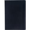 Fabriano Ecoqua Plus - Quaderno con rilegatura in tessuto, 21,3 x 29,7 cm, formato A4, foderato, colore: Nero