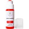 Generico per graffiti, pennarello per - Pennarello acrilico punta da 18 mm a base d'acqua - Pennarello permanente impermeabile Mop Graffiti da 60 ml per murali, tela, metallo, vetro, carta