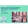 Data Ufficio Blocco Ricevute Condominio 3 Copie Autoricalcanti 10X16,8 DU161383300 5 Pezzi