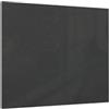 ALLboards Lavagna in vetro grigia scura magnetica 45×45 cm - senza cornice, per calamite al neodimio
