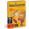 NAVIGATOR Carta Navigator Colour Documents ultra Smooth A4 120 g/mq, 500 fogli
