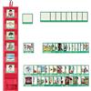 Generico Mini grafico del programma di viaggio - Organizzatore tascabile per il programma visivo giornaliero 'aula dei bambini | Grafico tascabile per la gestione del comportamento con 45 carte attività e