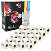 Prestige Cartridge 20x 99014 S0722430 54mm x 101mm Etichette per Spedizioni (220 Etichette/Rotolo) per Dymo LabelWriter 4XL, 310, 320, 330, 400, 450 Turbo/Twin Turbo/Duo & Seiko Smart Etichettatrici