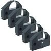 vhbw 5x nastro inchiostrato compatibile con Epson DLQ-3000 Plus, DLQ3500, DLQ-3500 stampante ad aghi - nero