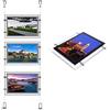 HKSIGN A3 (paesaggio) Real Estate Ufficio Finestra Hanging acrilico Poster Frame Crystal Led Light Box Sign Display Holder