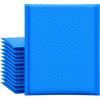 Ucgou # 2 8.5 x 12 Blue Poly Bubble buste per spedizioni buste imbottite con chiusura autoadesiva, confezione da 25