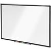 KARAT Lavagna bianca cancellabile onice - Pannelli magnetici con cornice nera in alluminio - ardesia velleda laccata 80 x 110 cm - Lavagna magnetica da parete resistente ai graffi - Incluso materiale