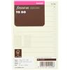 Filofax, Pocket - Fogli per agenda tascabile, lista cose da fareTo Do, cose da fare lista cotone crema (212253)