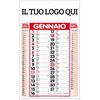 G.S.T. Design DA 10 A 500 CALENDARI OLANDESI 2026 PERSONALIZZATI con il tuo logo, la tua grafica (ROSSO)
