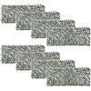 Outsunny Rotolo di Siepe Finta per Balcone 8 Pezzi, Siepe Artificiale Estensibile per Giardino con Foglie Verdi Finte 200x100 cm