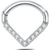 NovaNavel Piercing orecchio/naso cono in argento