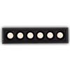 Ideal Lux LIKA SLIM INCASSO LED SMD Alimentatore ONOFF incluso 10 W 32° 1000 lm 3000 K NERO