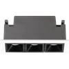 Ideal Lux LIKA TRIM INCASSO LED SMD OSRAM Alimentatore ONOFF incluso 8 W 29° 500 lm 3000 K BIANCO E NERO