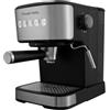 Russell Hobbs Macchina Caffè Espresso, Capsule e Caffè Macinato, 1 o 2 Tazze, Lancia Vapore, Pressione 15 e 20 Bar, Serbatoio 1,5L, Scaldatazze, Finiture in Acciaio Inox Heaton 28700-56