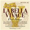 La Bella Strings »VIVACE OUD - OUVIV-AC - ARABIC TUNING« Corde per Oud - Fluorocarbon/Silver-Plated Wound - Set di 11 corde