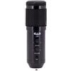 CAD AUDIO U49 USB microfono a condensatore a grande membrana (cardioide, 20 Hz - 20 kHz, convertitore A/D integrato, per MAC o PC, incl: Cavo USB, parabrezza, morsetto e supporto da tavolo), nero