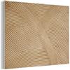 MuchoWow© Quadri Fonoassorbenti 80x60 cm Pannello Fonoassorbente Decorativi Isolamento Acustico Pannelli Acustici Insonorizzazione Stanza Insonorizzanti Struttura - Natura - Arte - Rattan