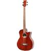 Batking Basso elettrico acustico, 41 '' Cutaway elettrico basso acustico 4 corde (marrone)