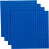 Q-Bricks Confezione da 4pz. Base 20X20 borchie Blu 663