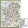 All Jigsaw Puzzles Puzzle da 1000 pezzi - Mappa comica dell'Irlanda, opera d'arte di Tim Bulmer - Puzzle comico da 1000 pezzi per adulti, puzzle colorato 66cm x 50cm, puzzle divertenti, regalo irlandese, San Patrizio.