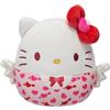Squishmallows Hello Kitty - Peluche San Valentino, collezione 2025, motivo cuori bianchi e rosa, 12,7 cm