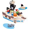 Bigjigs Toys Kit da Gioco Mini-Nave Pirata