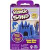 Kinetic Sand Spinmaster Sabbia Modellabile Colori Confezione Base, 227 gr, Blu