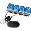 Generico Tastiera Fidget Con Luce Led, Portachiavi Giocattolo Tastiera 4 Tasti, RGB Meccaniche Tastieras Luminosa Giocattolo Toys, Antistress Portachiavi Per Alleviare Lo Stress Viaggi