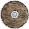 W WIDMANN MILANO Party Fashion - Scudo vichingo con manici, 40 cm, accessorio per costumi da vichingo, cavaliere e romano