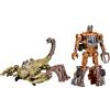 Transformers: Il Risveglio, Beast Alliance, Beast Combiner, Confezione da 2 Action Figure, Scourge e Predacon Scorponok, da 12,5 cm, per Bambini e Bambine dai 6 Anni in su