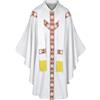 Generico Veste Sacerdotale | con Stola e Pianeta Cattolica | Abiti Religiosi Da Padre Per Messa - Per Preghiera Uomini Chiesa Matrimonio Eventi Servizio Fotografico Vacanze Maschere Carnevali