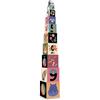 Vilac - Cubi coprenti Arcobaleno Andy Westface, 7400, Multicolore