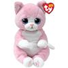 TY Lillibelle - Berretto con gatto Bellies, misura media, 24 cm, morbido peluche da collezione
